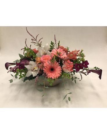 Peach Sorbet Flower Arrangement