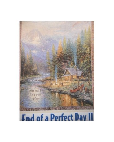 End of a Perfect Day II Tapestry