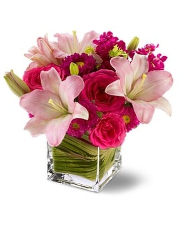 Teleflora's Posh Pinks Flower Arrangement