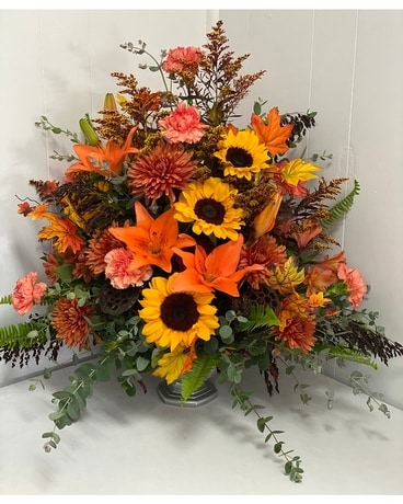 Harvests Bounty Flower Arrangement