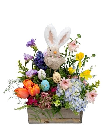 Some Bunny to Love Flower Arrangement