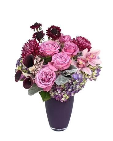 Parisian Plum Flower Arrangement