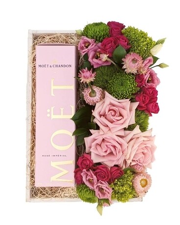 Imperial Gift Crate Flower Arrangement