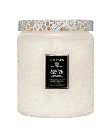 Voluspa Santal Vanille Luxe Jar Candle Jar Candle