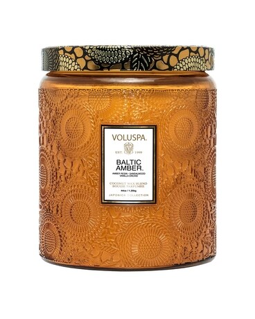 Voluspa Baltic Amber Luxe Jar Candle Jar Candle