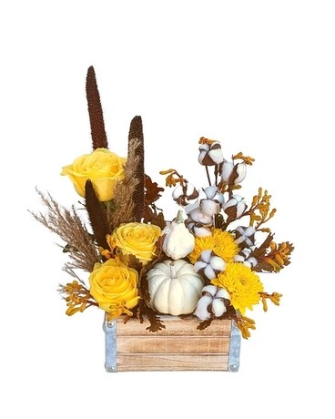 Butterscotch Flower Arrangement
