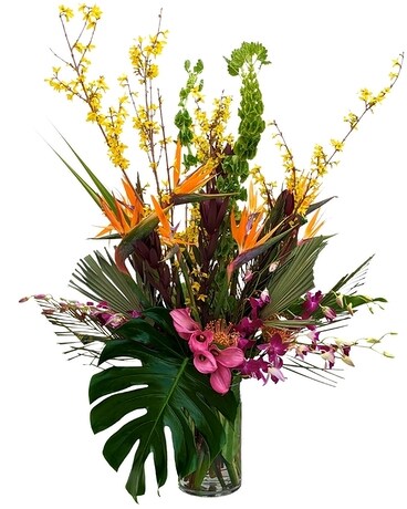 Paradise is Calling Flower Arrangement