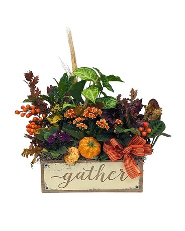 Gather Blooming Garden Flower Arrangement