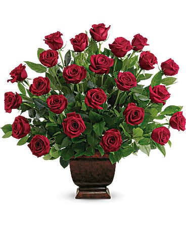 Rose Tribute Funeral Arrangement