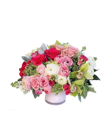 Whole Lotta Pink Flower Arrangement