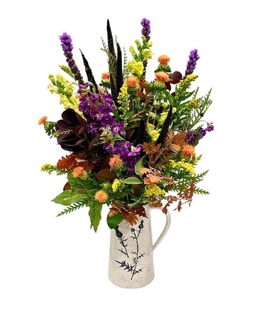 Wildflowers of Fall Flower Arrangement