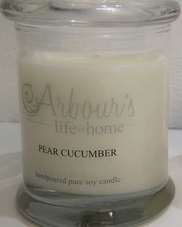 Pear Cucumber Soy Candle Gifts