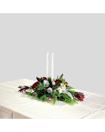 Silver Symphony Flower Arrangement