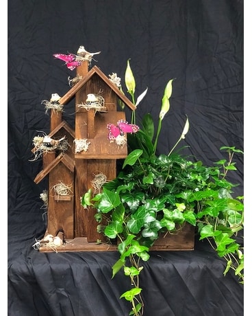 X-Large Birdhouse Planter Custom product