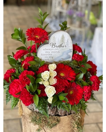 In Our Hearts Symapthy Arrangement Flower Arrangement