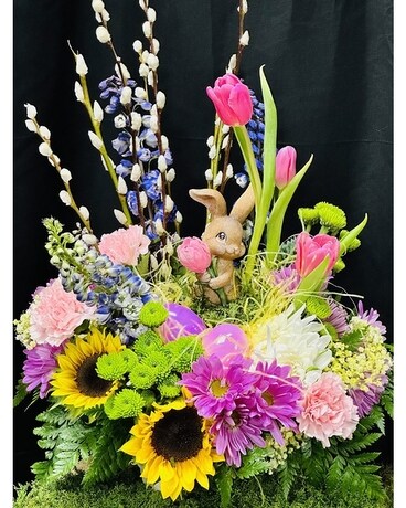 Sherwood's Thumper Eggstravaganza Flower Arrangement