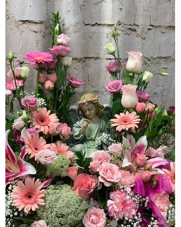 Sherwood's Original Guardian Angel Bouquet Flower Arrangement