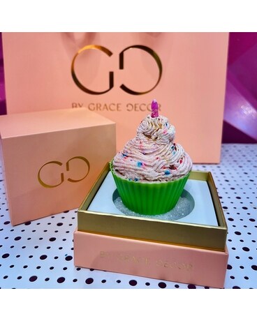 Cupcake Luxury Handmade Soap Flower Arrangement