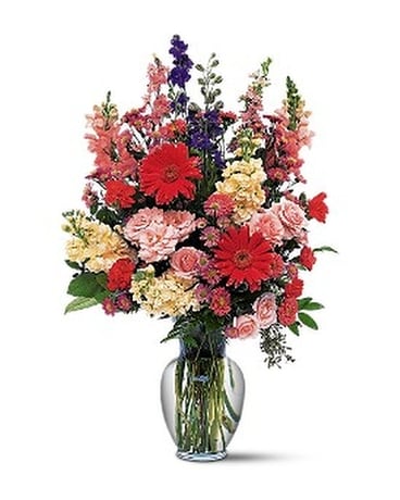 Sunshine and Smiles-Premium Flower Arrangement