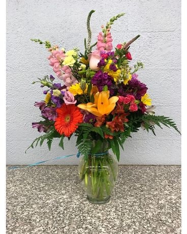 Premium Garden Mix Flower Arrangement