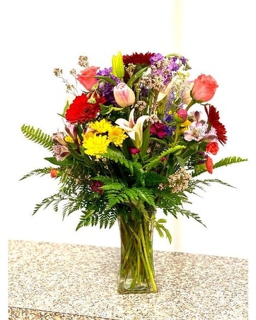 Deluxe Mother's Mix Flower Arrangement