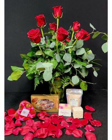 Romance The Night Flower Arrangement