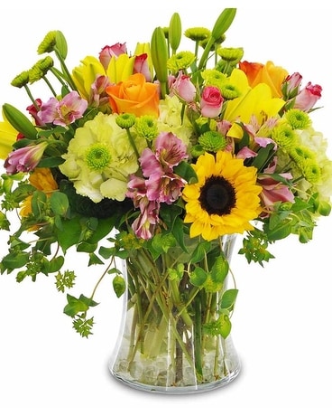 Gordon Bonetti's Fall Garden Bouquet Flower Arrangement