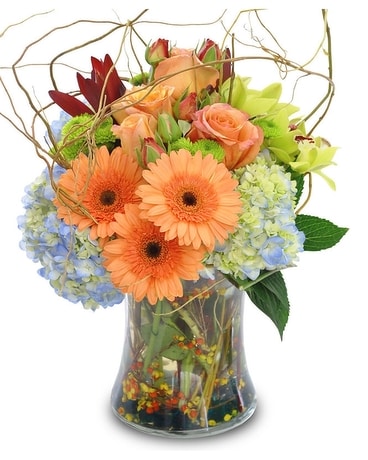 Gordon Bonetti's Autumn Mix Flower Arrangement