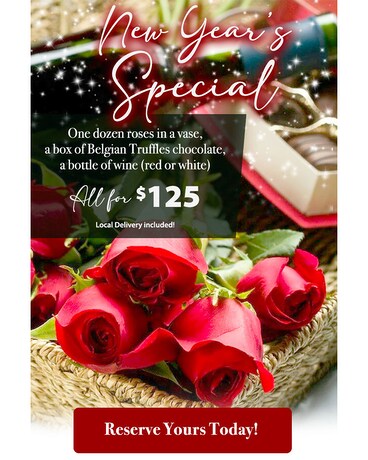 New Year's Special Flower Arrangement