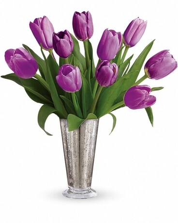 Tantalizing Tulips Bouquet by Teleflora Flower Arrangement