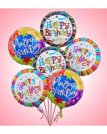 Gordon Bonetti's Balloon Bouquet - Happy Birthday! Flower Arrangement