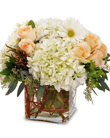 Winter Blush Flower Arrangement