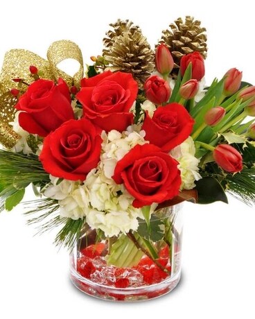 Tis the Season Flower Arrangement
