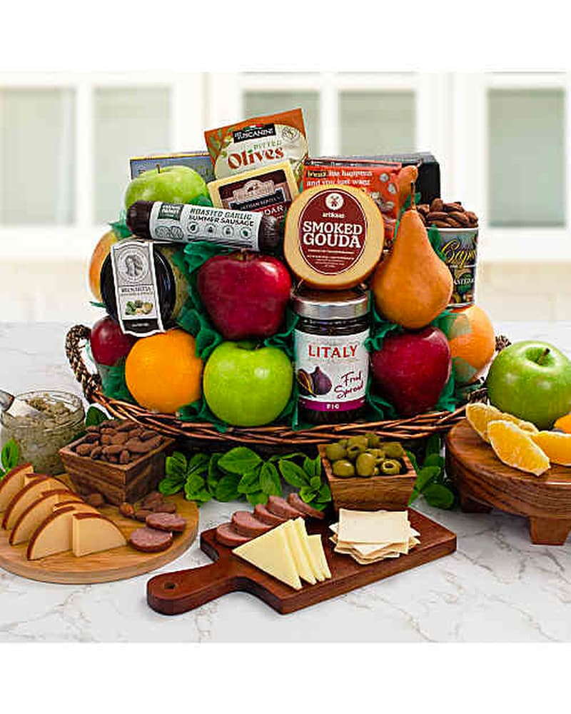 ジャーナルスタンダードラックス　 メモリーギャバ　フードCT Sympathy Fruit & Food Baskets in Wethersfield, CT | Gordon Bonetti