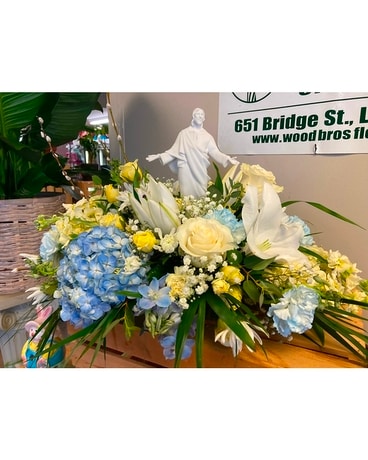 He is Risen Flower Arrangement