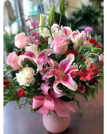 Oh Baby Pinks Flower Arrangement