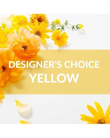 Designer's Choice Yellow Flower Arrangement