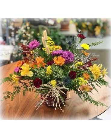 Thankful Wildflower Flower Arrangement