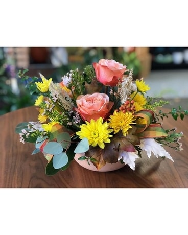Peach Sorbet Flower Arrangement