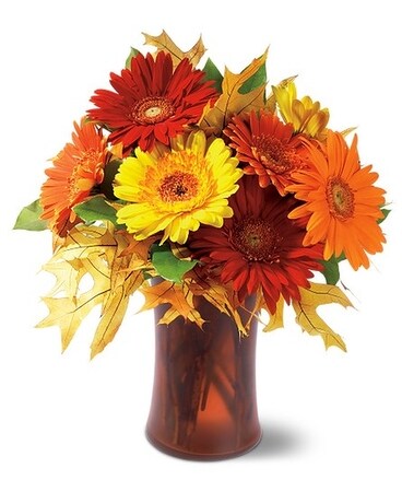 Autumn Gerberas Flower Arrangement