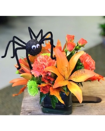 Spiders and Snakes Flower Arrangement