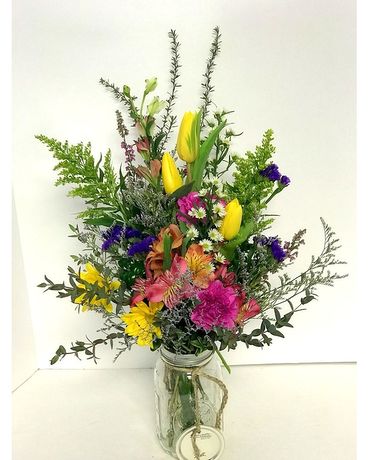 Designers Choice- Wildflower Garden Flower Arrangement