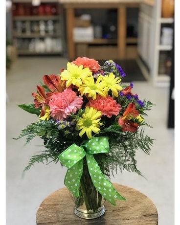 Sweet Pick Me Up Flower Arrangement