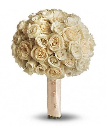 Blush Rose Bouquet Flower Arrangement