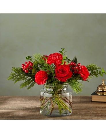 FTD Festive Perfume Bouquet Flower Arrangement