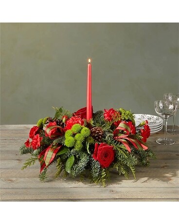 FTD By the Candlelight Centerpiece Flower Arrangement