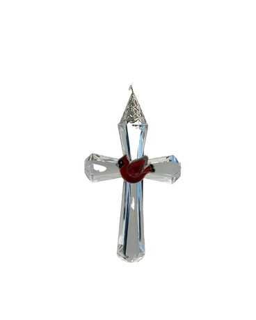 Cardinal Cross Ornament Gifts