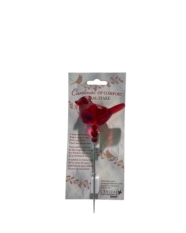 Cardinal of Comfort Floral Pick Gifts