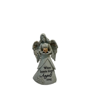 Standing Angel with Heart (Select Your Message) Gifts