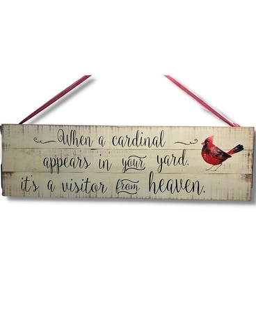 Horizontal Cardinal Plaque Gifts
